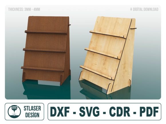 Download Display Stand Laser Cut Svg Files - Display Collection