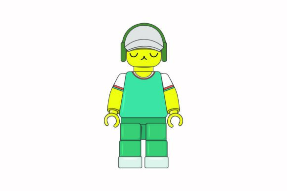 Download Lego Avatar Male with Headset - Headset Collection