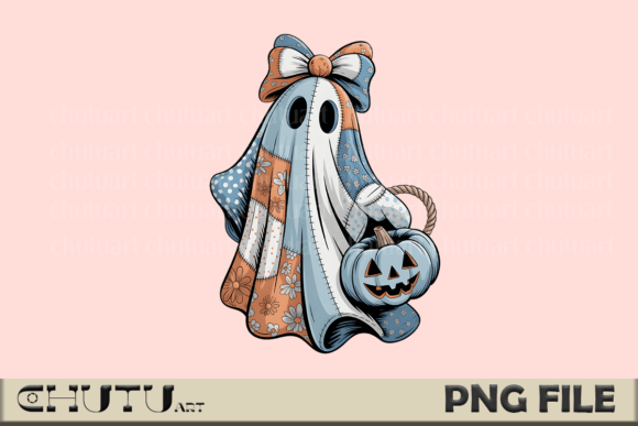 Download Pastel Ghost PNG - Vintage Halloween Art - Png Collection