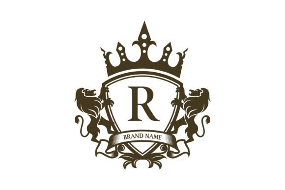 Download Luxury Lion Heraldic Logo Design - Premium Resources
