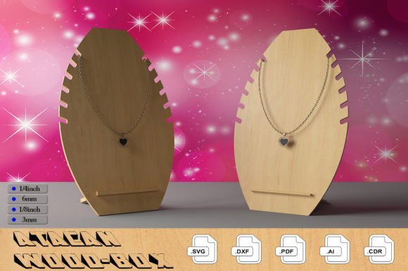 Download Wooden Bracelet Display / Necklace Stand - Display Collection